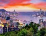 hongkong-skyline-at-sunset-from-braemar-hill-peak